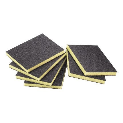 4-3/4" x 4-1/2" HOG BRAND FLEXIBLE HAND SANDING SPONGES for efficient sanding and finishing work.