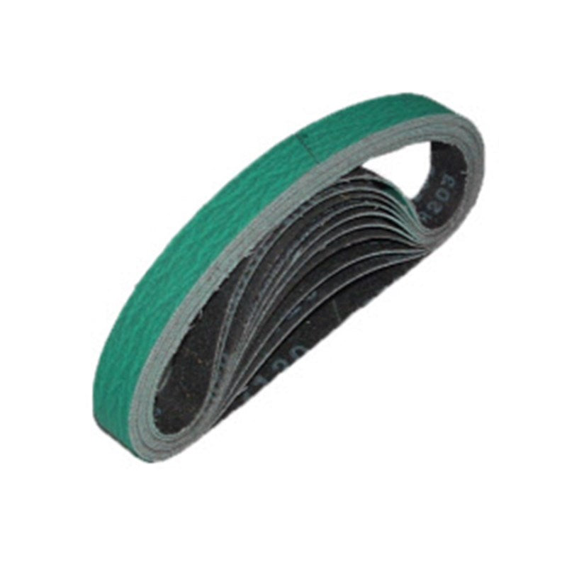 3/4 X 18" HOG BRAND ZIRCONIA PLUS SANDING BELTS, 10 PACK