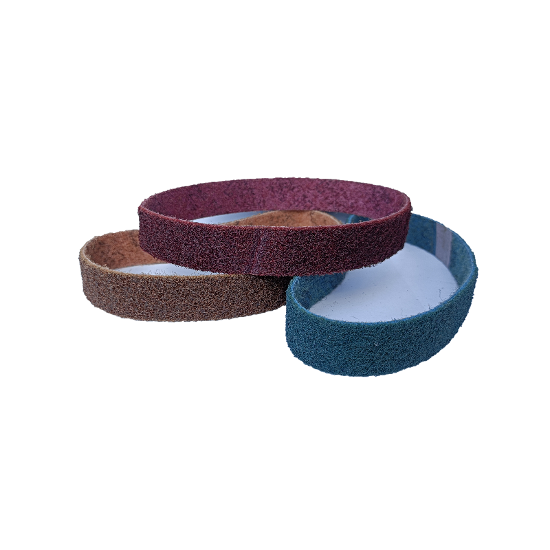 1/2" x 24" HOG BRITE NON WOVEN SURFACE CONDITIONING BELTS in different colors