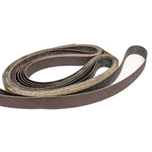 1 X 72" HOG BRAND ALUMINUM OXIDE SANDING BELTS, 12 PACK