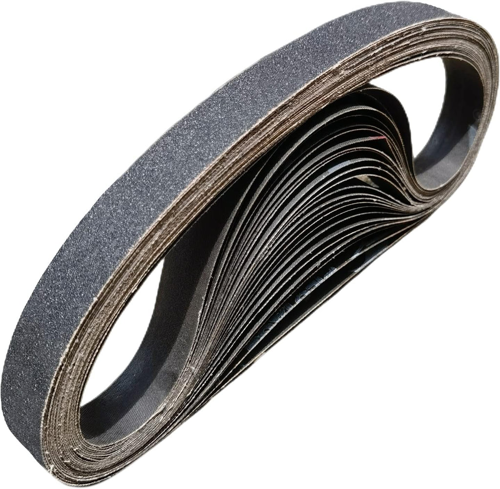 2 1/2 X 60" HOG BRAND SILICON CARBIDE SANDING BELTS, 6 PACK - premium industrial abrasives for surface finishing.
