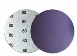 5" Purple Hook & Loop Discs - Film Backed for abrasives