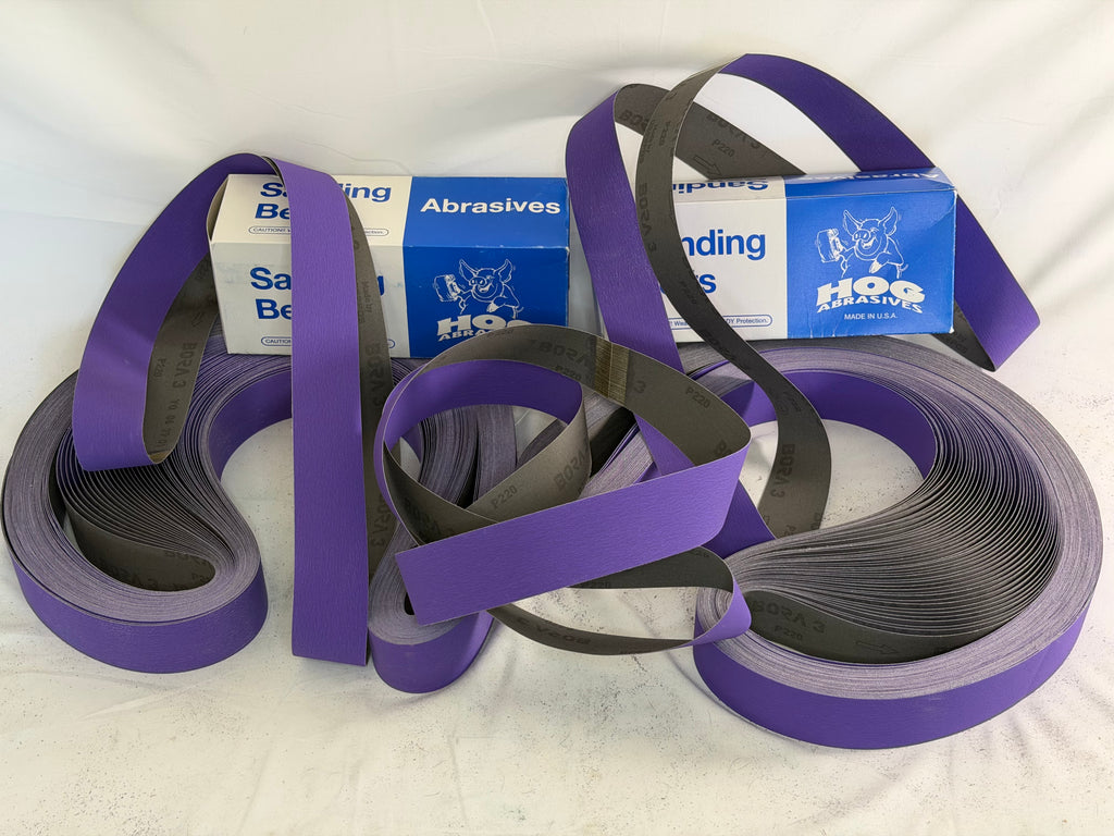 2x72 HOG BORA PURPLE CERAMIC 220J  FLEX (6 belts)