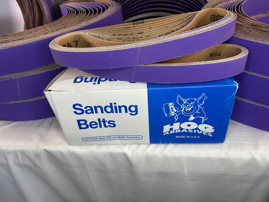 1x30 Hog Bora Purple Ceramic Belts (12 belts)