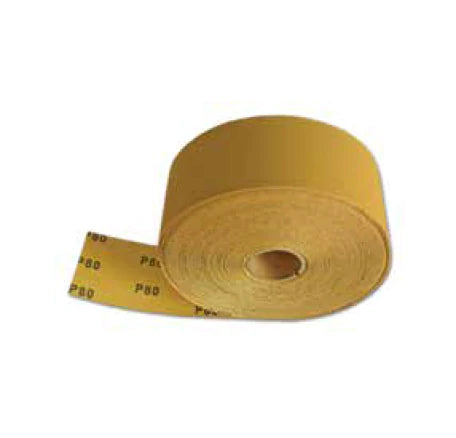 Gold PSA Sheet Rolls for industrial abrasives use