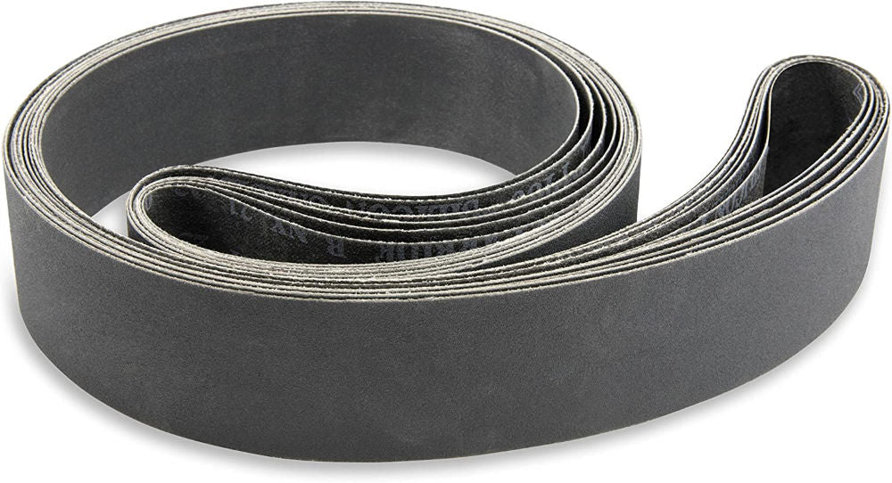 2″ x 72″ Hog Brand Black Silicone Carbide Belts