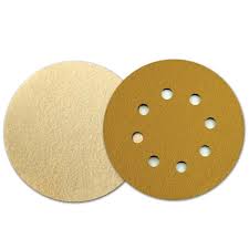6" Gold Hook & Loop Discs
