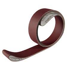 3 X 132" HOG BRAND "J" FLEX ALUMINUM OXIDE SANDING BELTS, 4 PACK - Premium sanding belt for industrial abrasives.