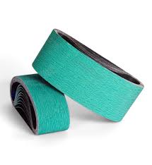 3 X 24" HOG BRAND PREMIUM ZIRCONIA PLUS SANDING BELTS, 4 PACK