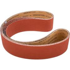 1-1/2" X 60" HOG BRAND CERAMIC SANDING BELTS, 6 PACK