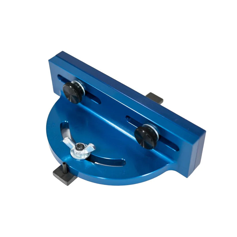 Miter Attachment for precise abrasive work tasks