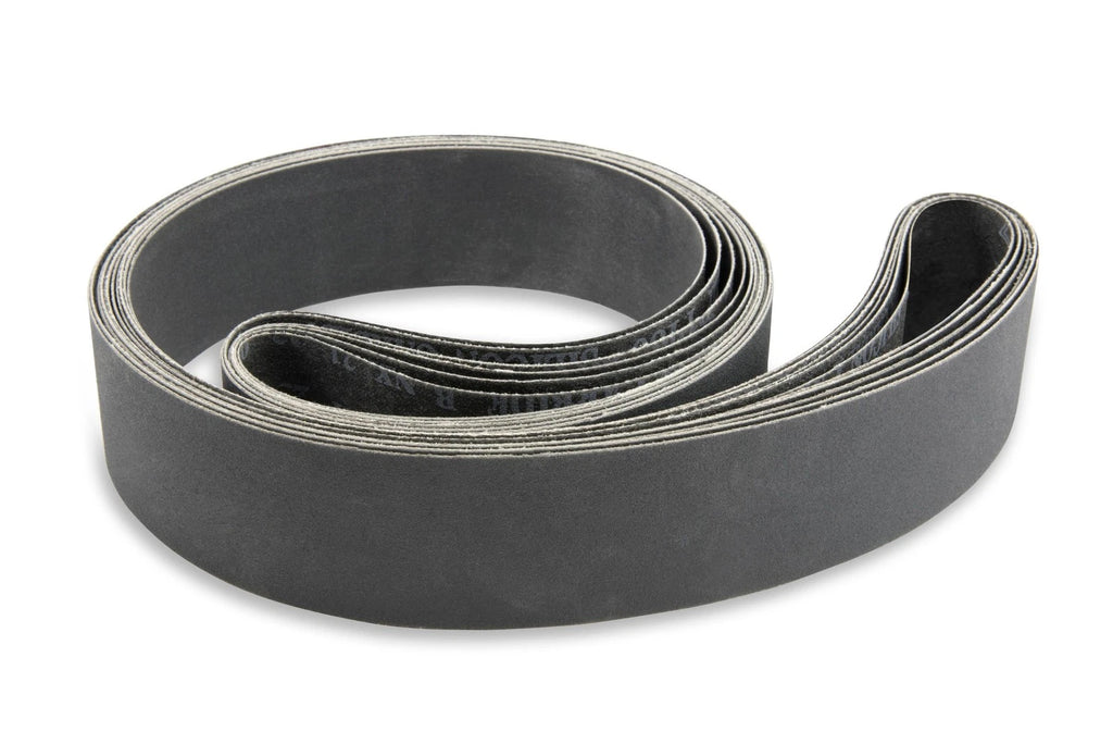 2 X 60" HOG BRAND SILICON CARBIDE SANDING BELTS, 6 PACK - industrial abrasives for surface finishing