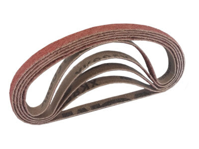 1/2 X 18"  HOG BRAND CERAMIC SANDING BELTS, 10 PACK