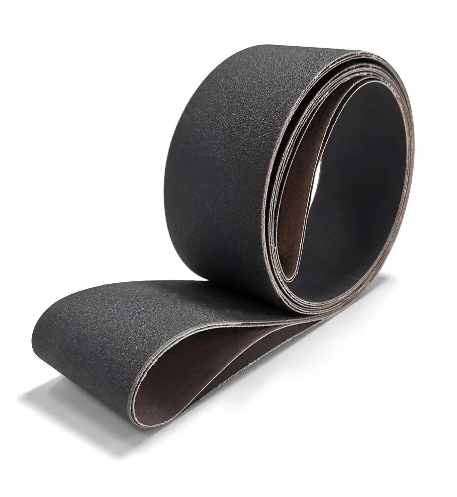 4 X 132" HOG BRAND SILICON CARBIDE SANDING BELTS, 3 PACK - industrial abrasives for impeccable surface finishing.